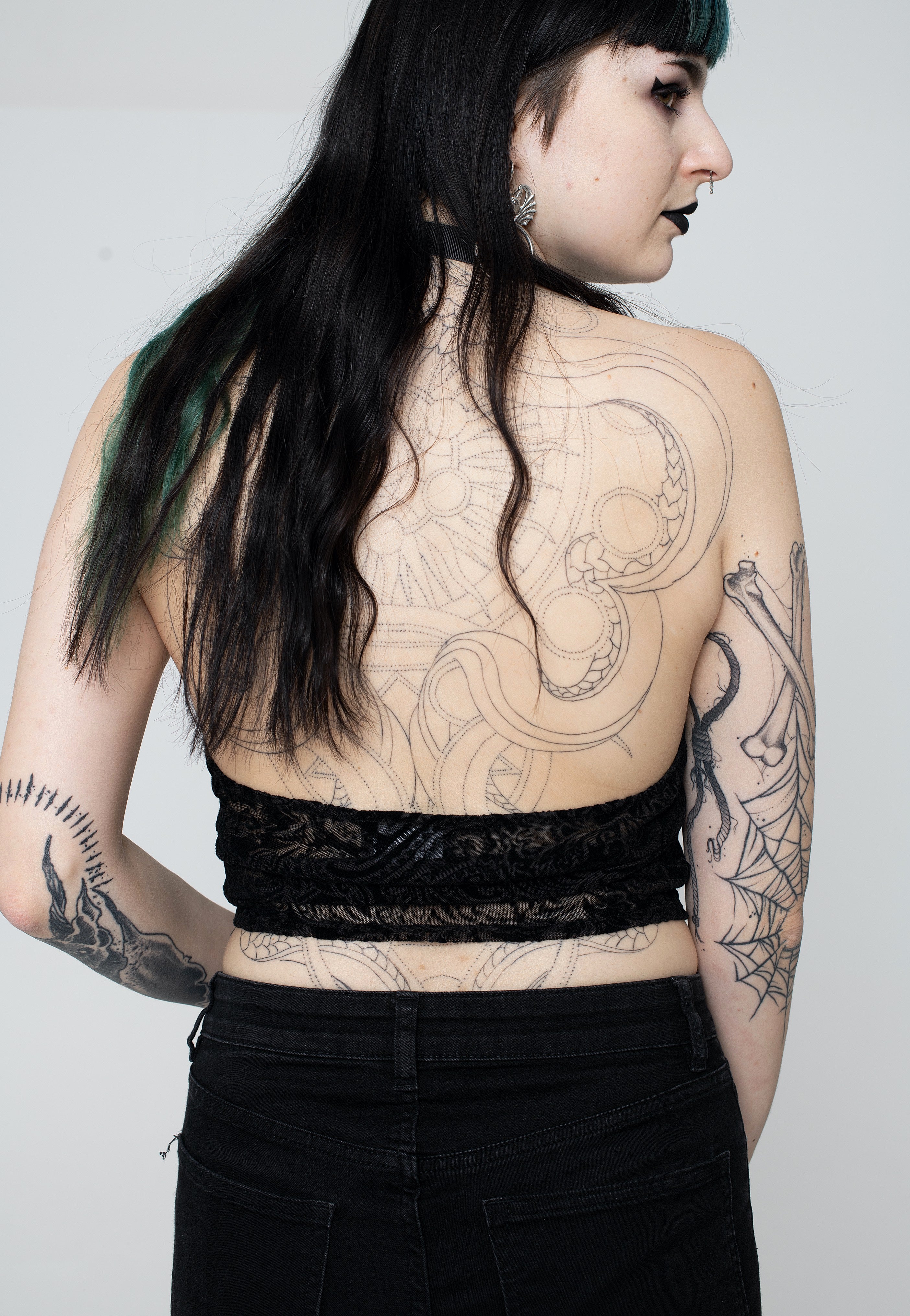 Dark Moon - Courtney Burnout Velvet - Top | Women-Image