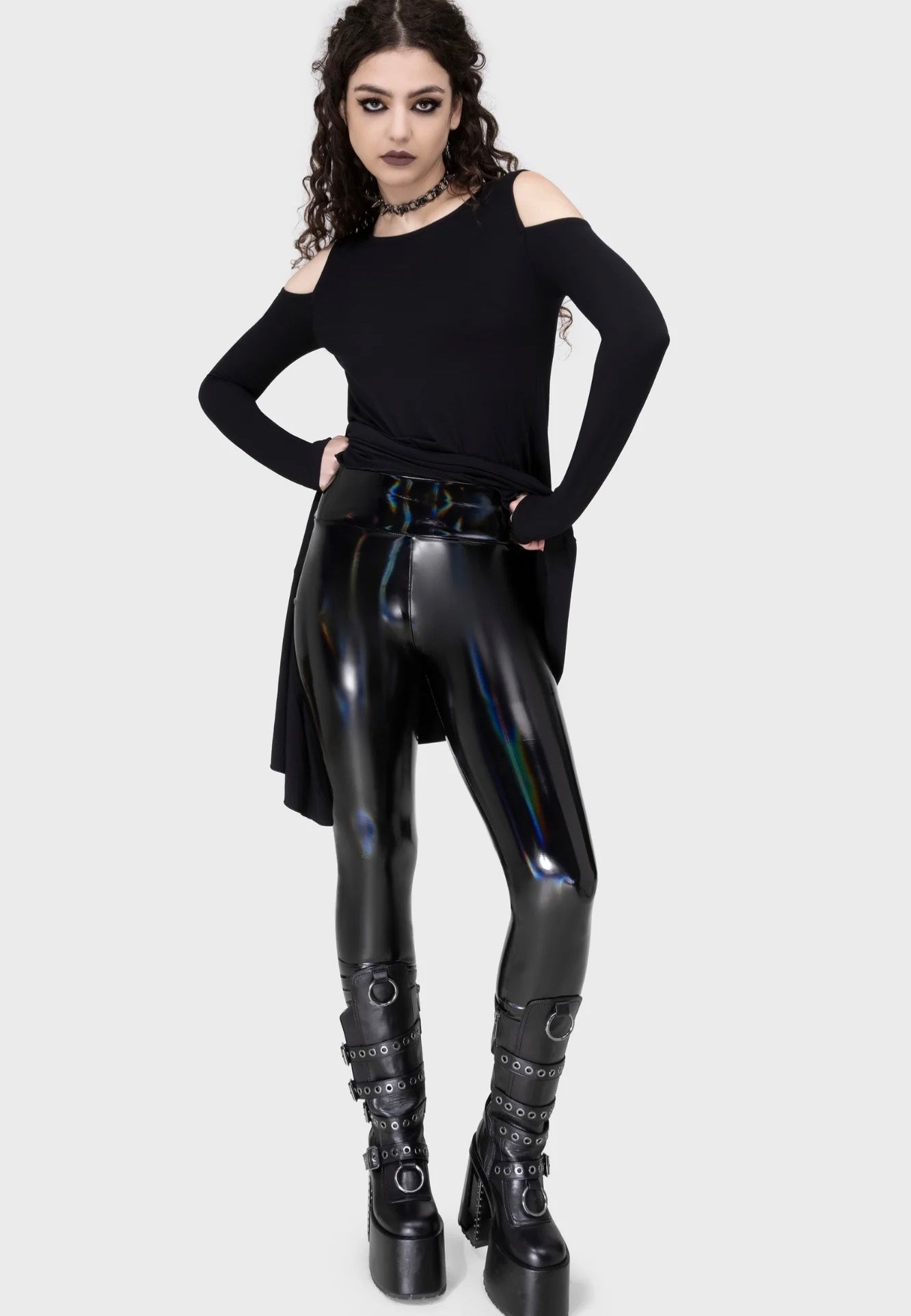 Killstar - Darkwaves & Raves - Leggings | Women-Image