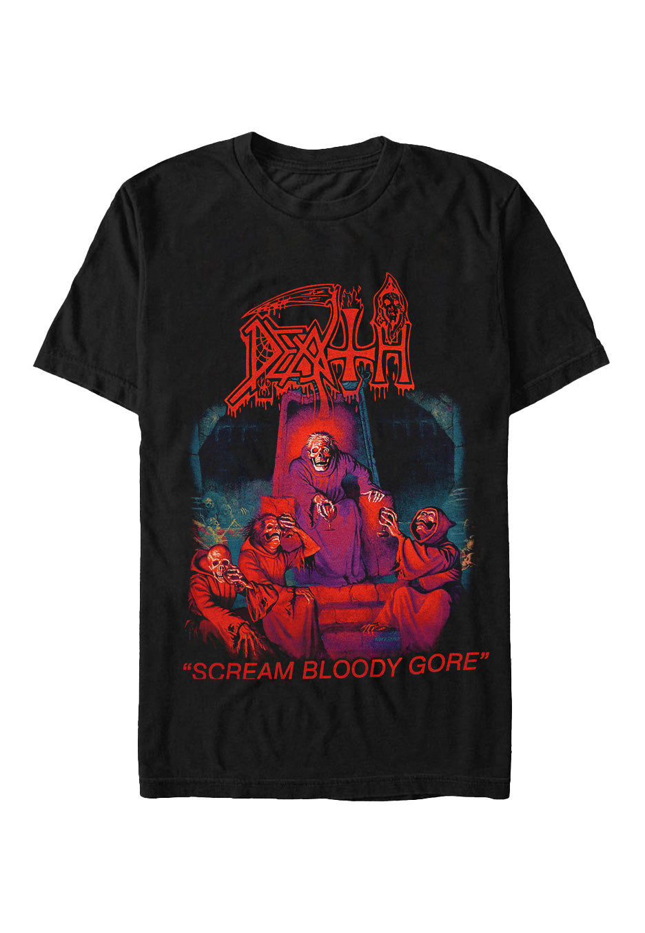 Death t shirt clearance