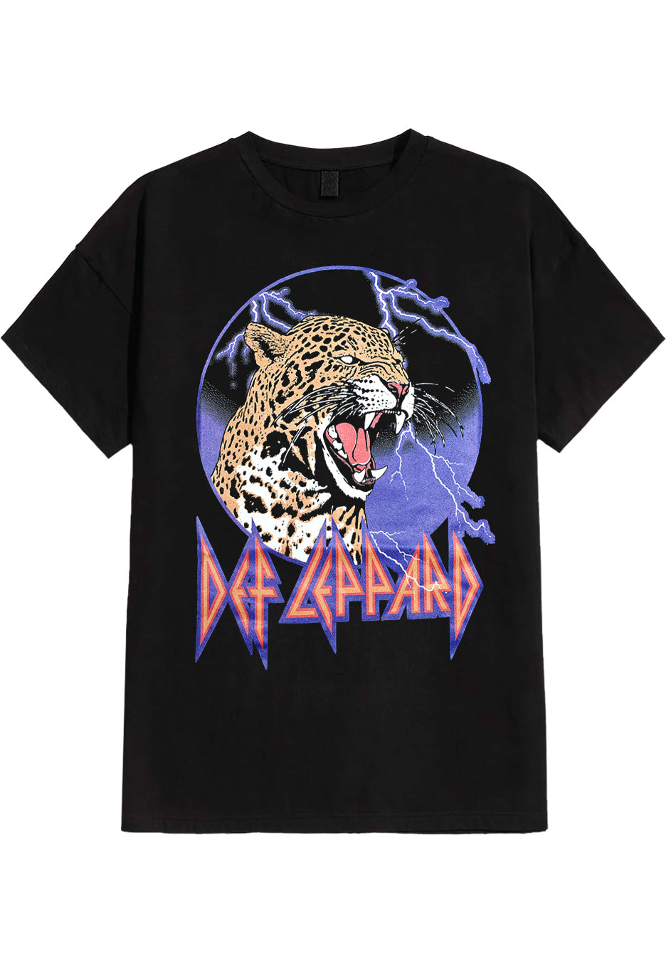Def Leppard - Lightning Leopard - T-Shirt | Neutral-Image