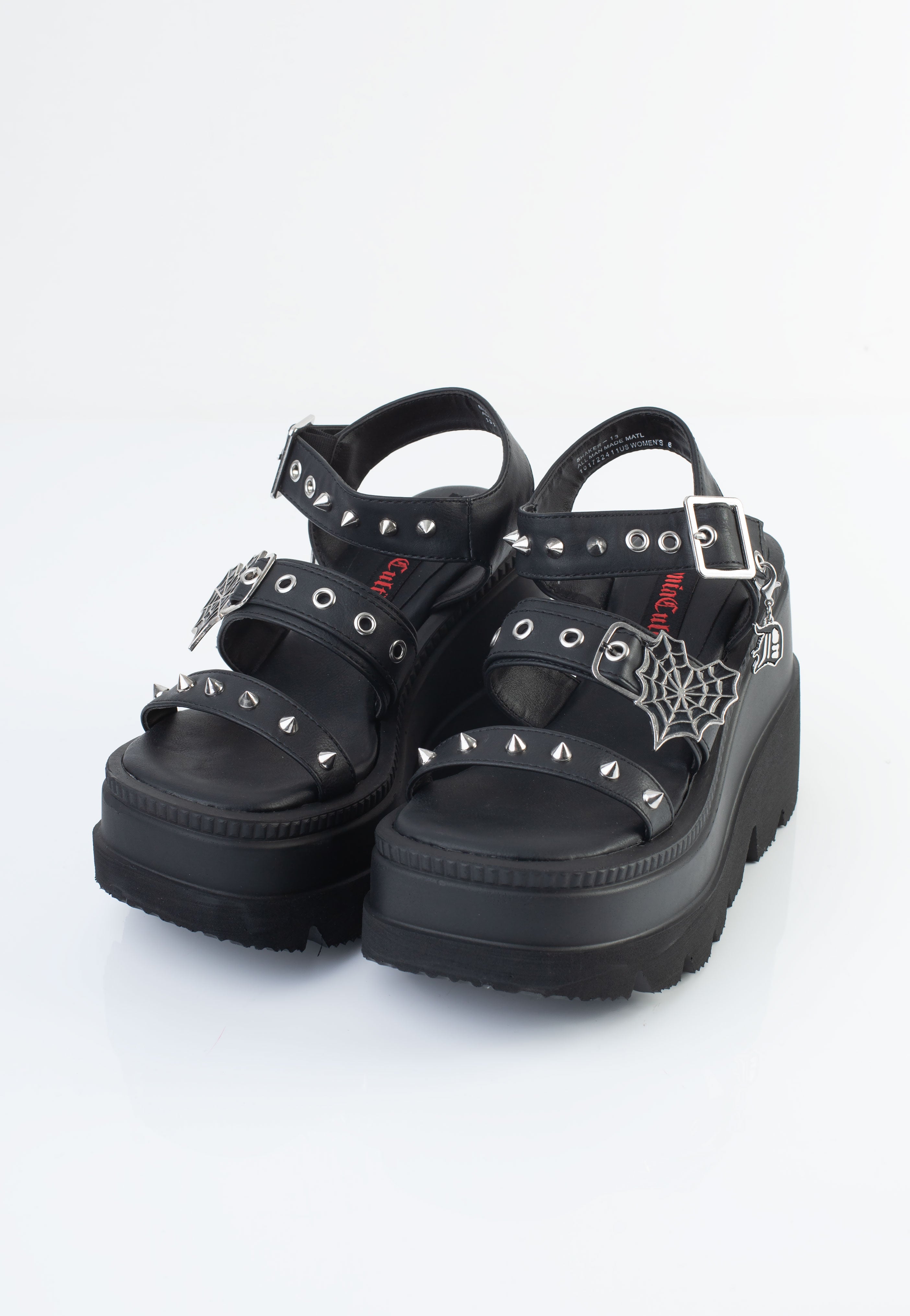 DemoniaCult - Wedge PF Ankle Strap - Girl Sandals | Women-Image