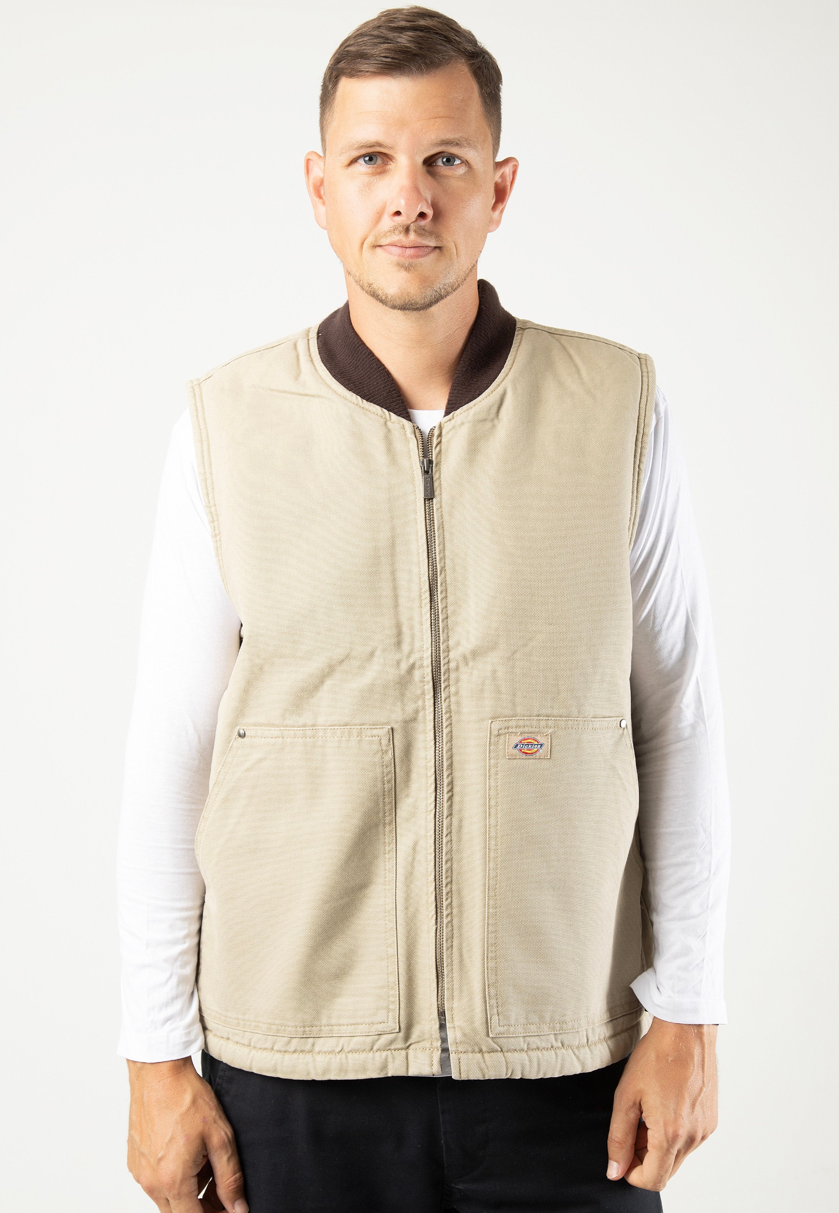 Dickies - Dickies Duck Canvas Stone Washed Desert Sand - Vest