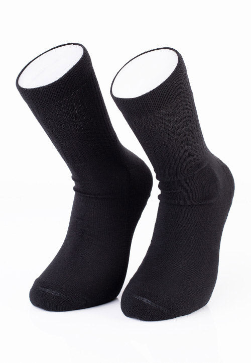 Dickies - Valley Grove Mid Black - Socks | Neutral-Image