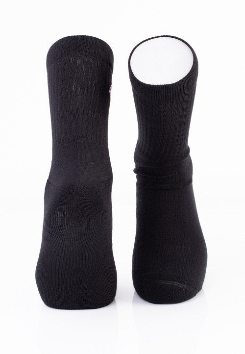 Dickies - Valley Grove Mid Black - Socks | Neutral-Image