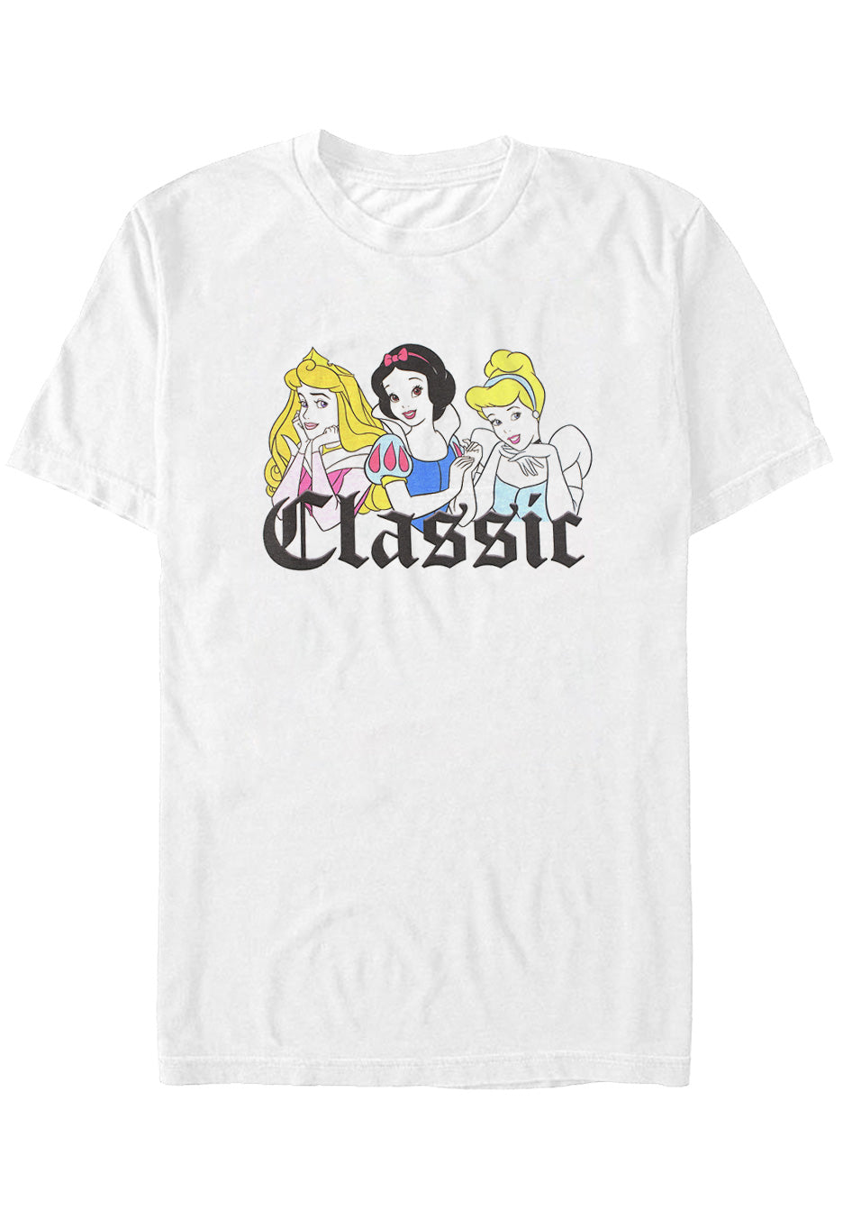 Disney - Classic Princesses White - T-Shirt | Neutral-Image