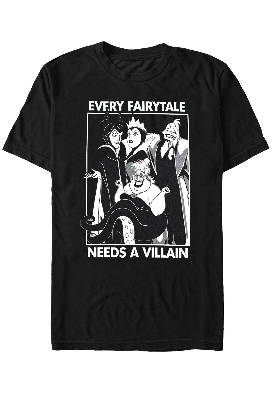 Disney Every Fairytale Needs A Villain T-Shirt Nuclear Blast