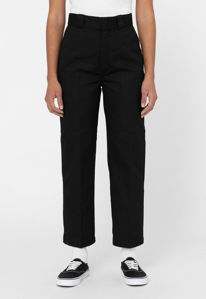 Dickies - Phonenix Cropped Rec Black - Pants | Women-Image