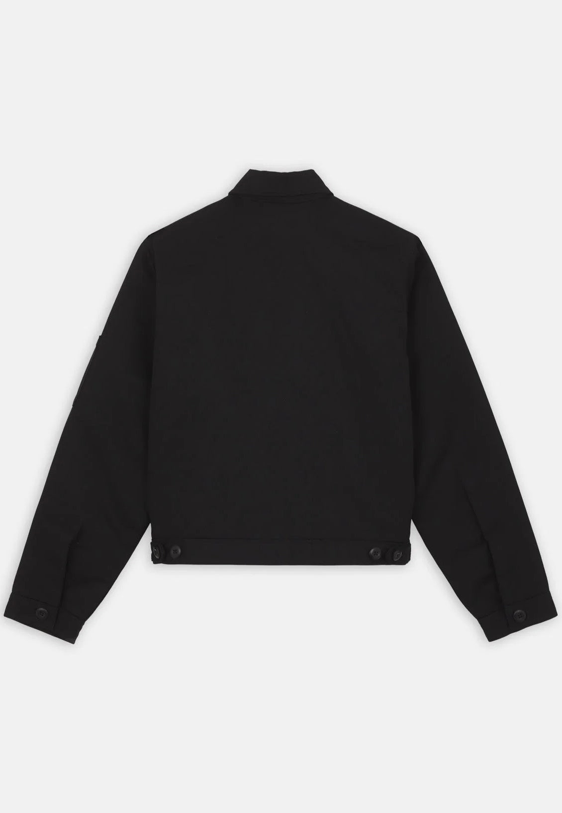 Dickies W Lined Eisenhower Crop Rec Black Chaqueta