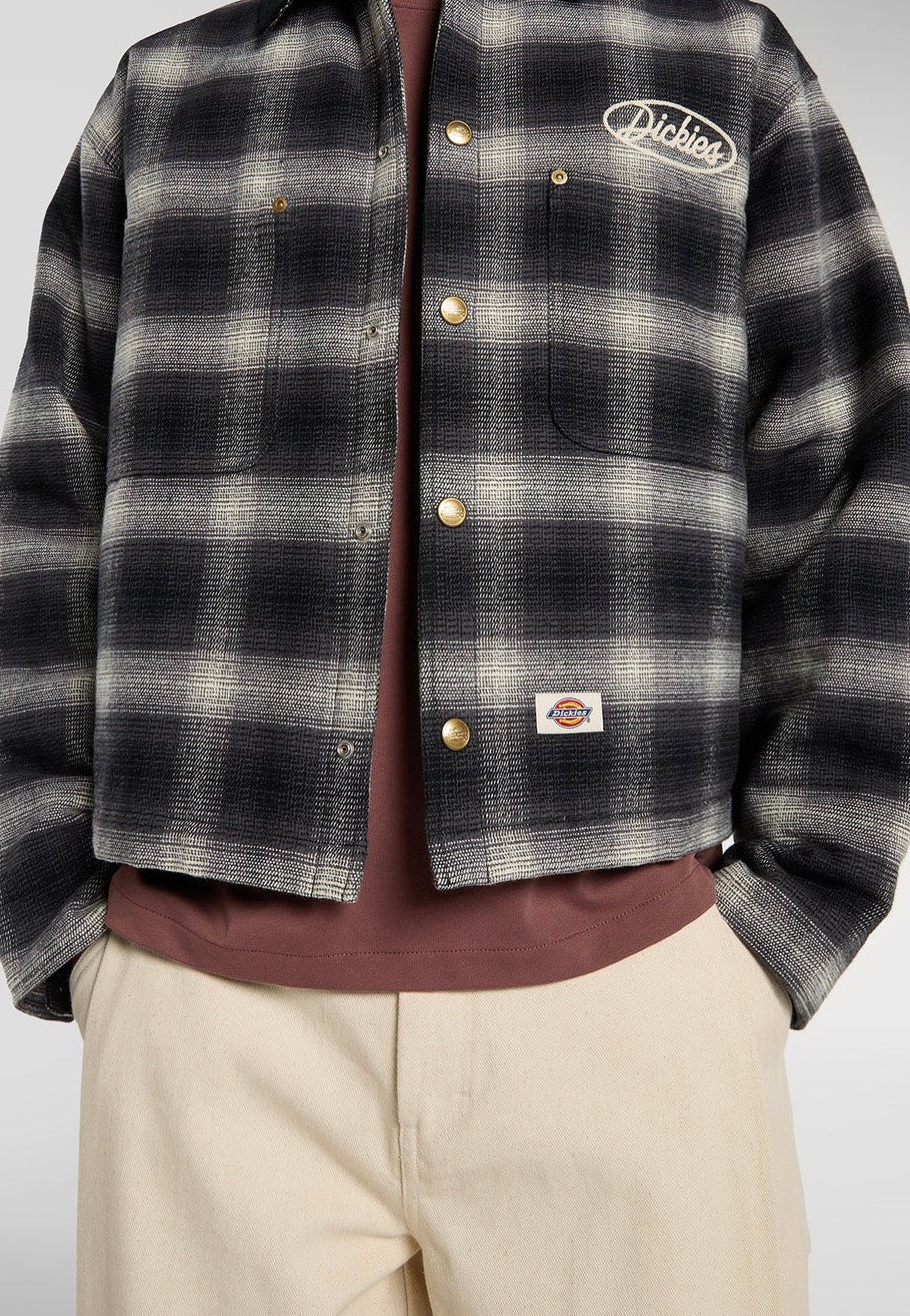 Dickies Taylor Flannel Black Chaqueta
