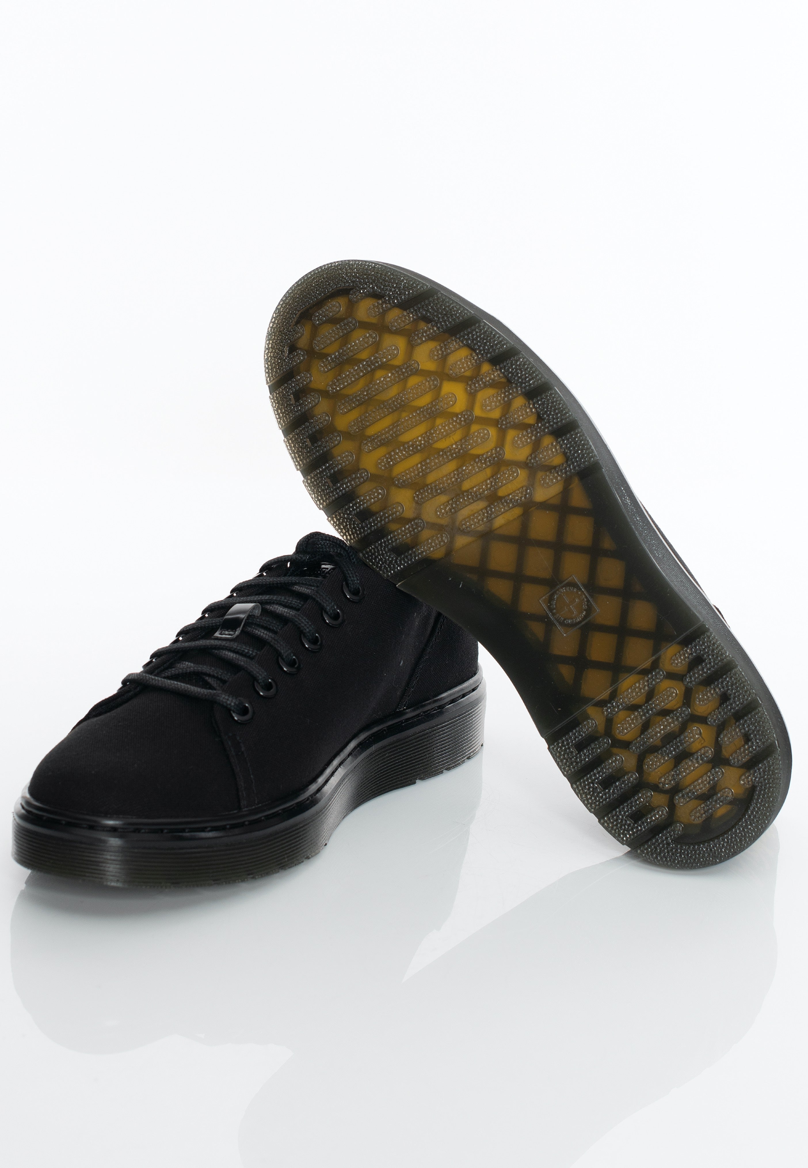 Dr. Martens - Dante Black 10 Oz Canvas - Shoes | Neutral-Image
