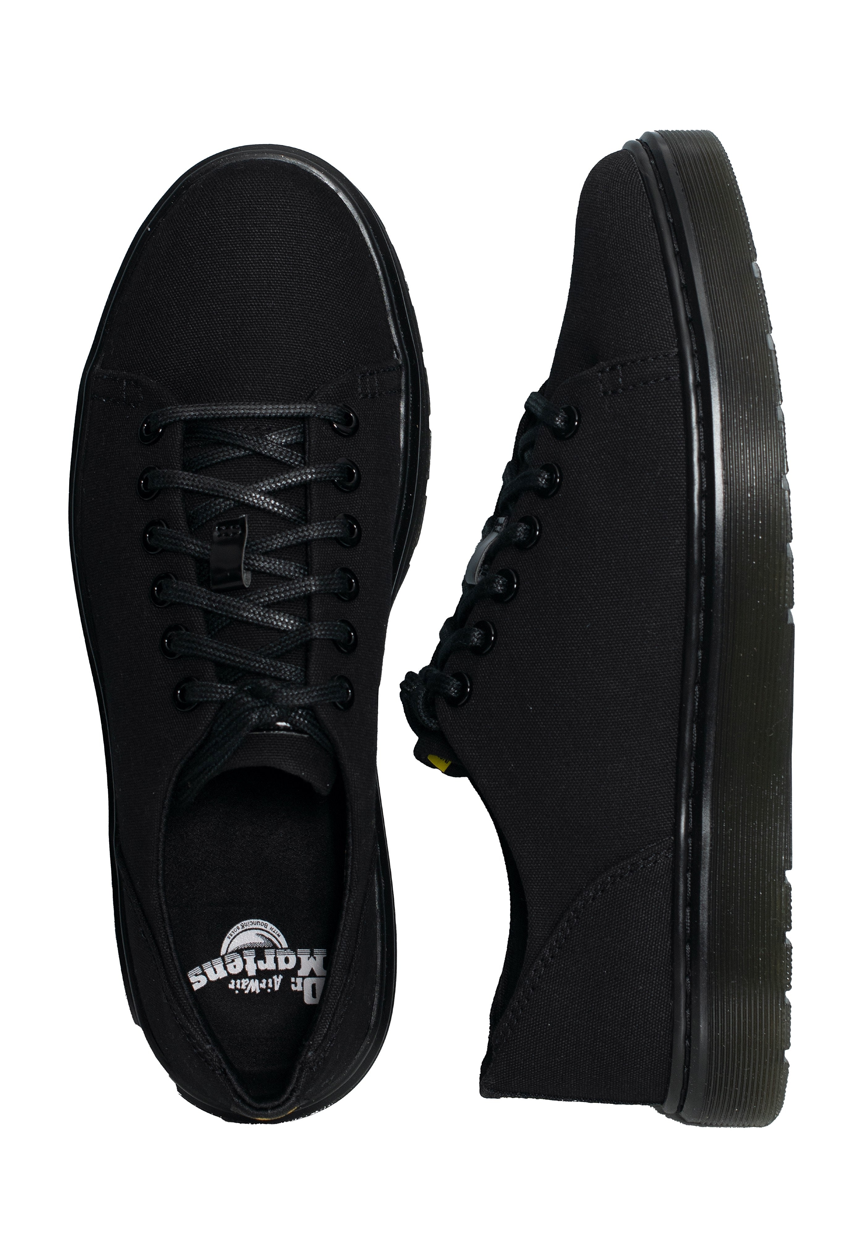 Dr. Martens - Dante Black 10 Oz Canvas - Shoes | Neutral-Image