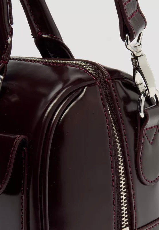 Dr. Martens - Top Handle Cherry Red Oxford Rub Off - Bag | Neutral-Image