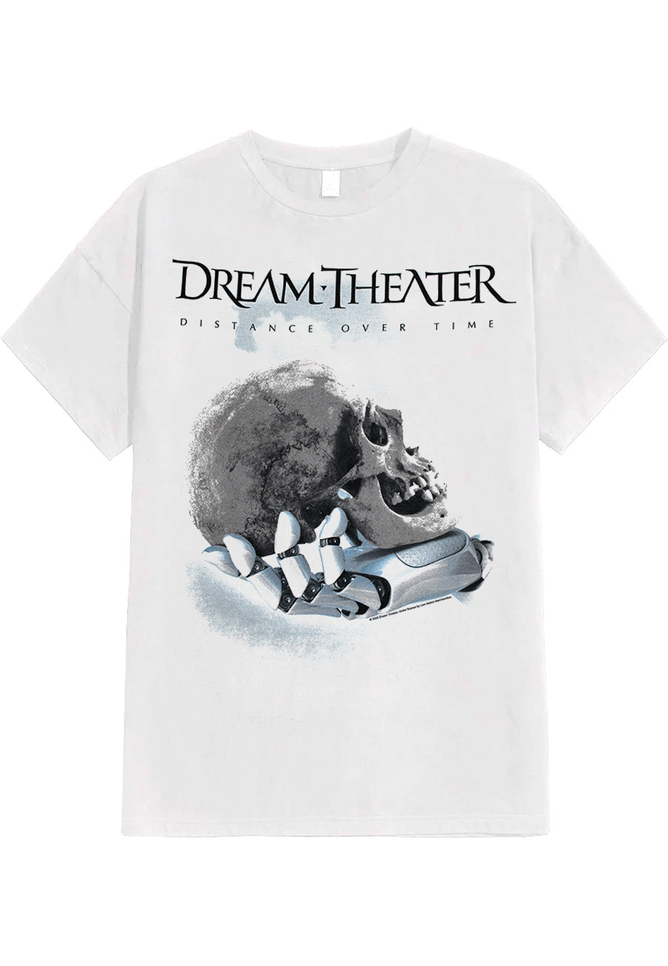 Dream Theater - Distance Over Time (Cover) White - T-Shirt | Neutral-Image