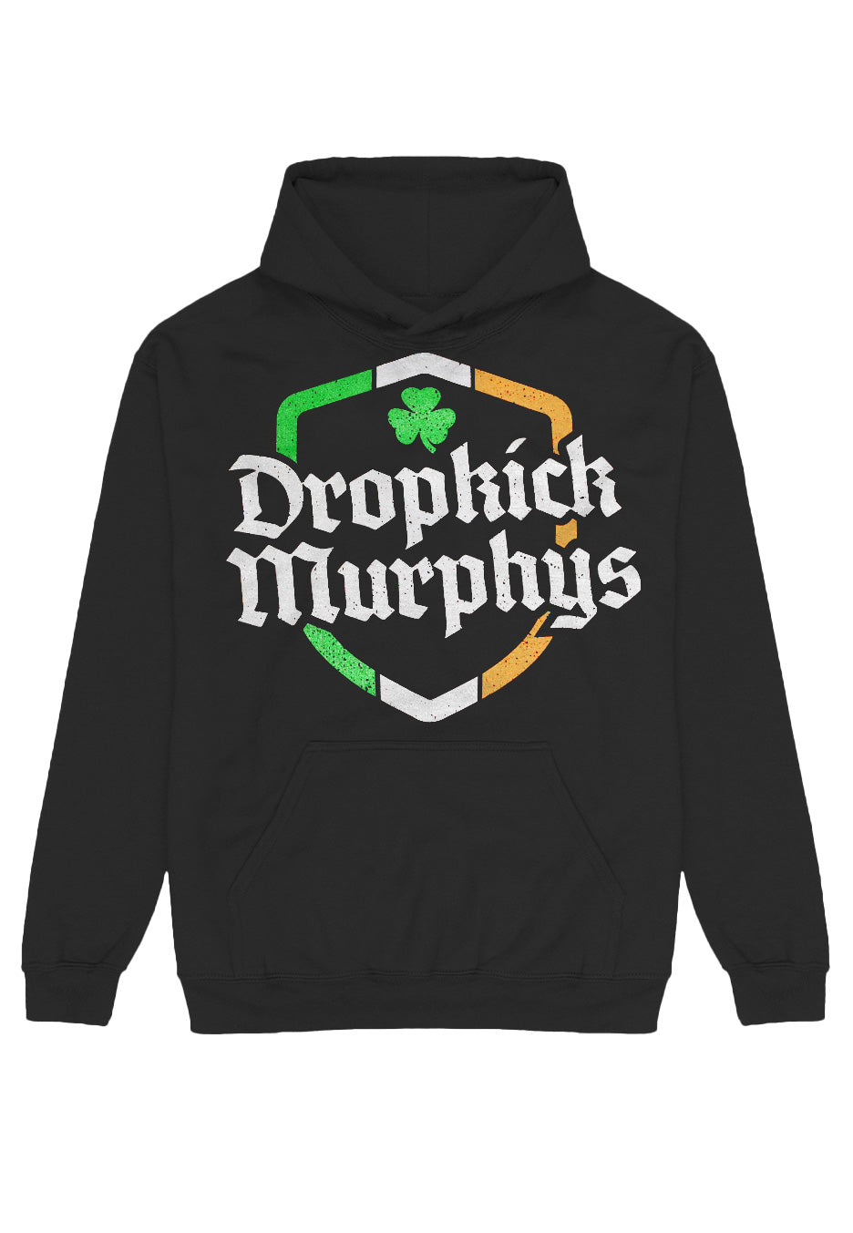 Dropkick Murphys - Ire Shield Black Heather - Hoodie
