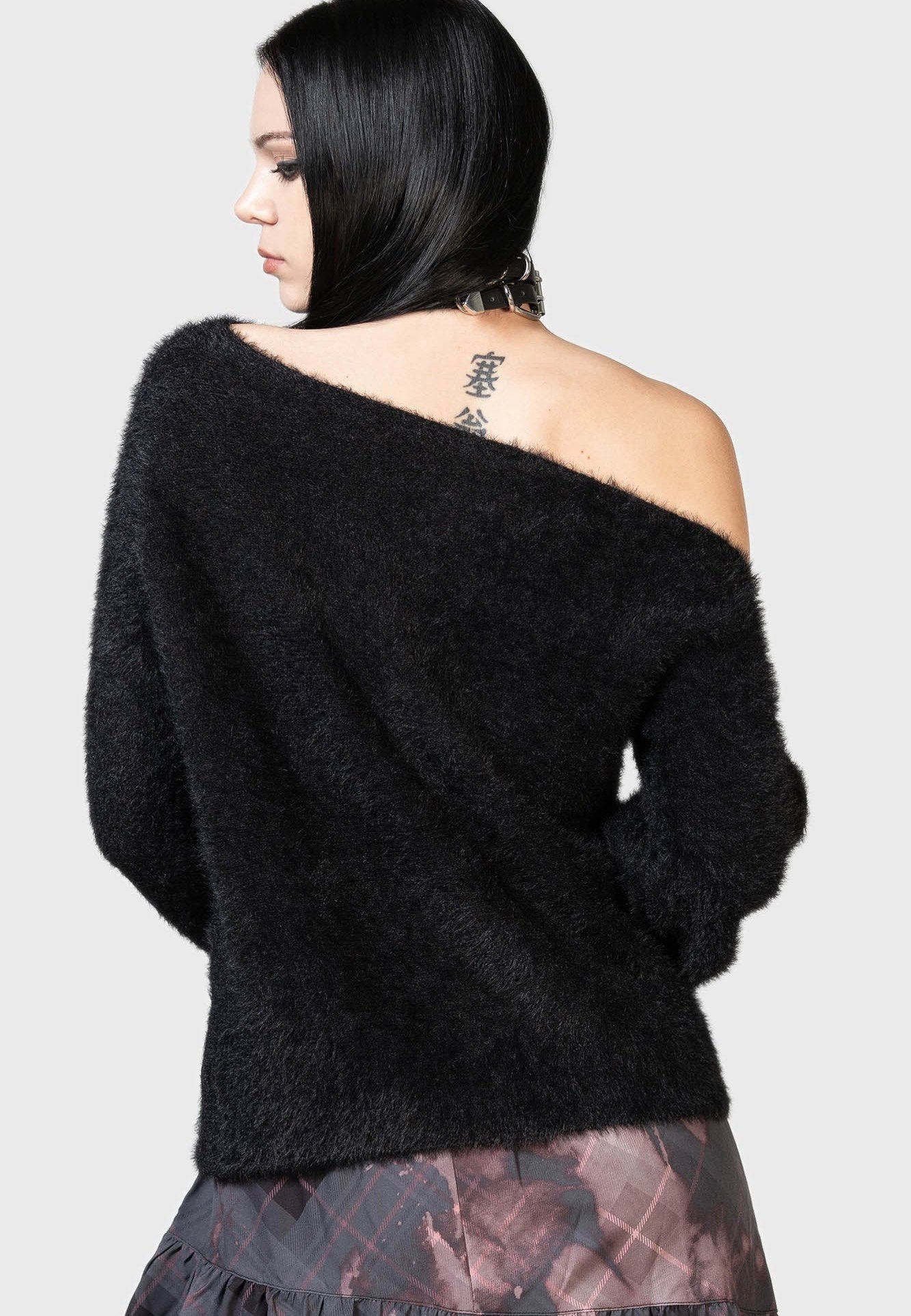 Killstar - Dryour Crop Black - Sweater