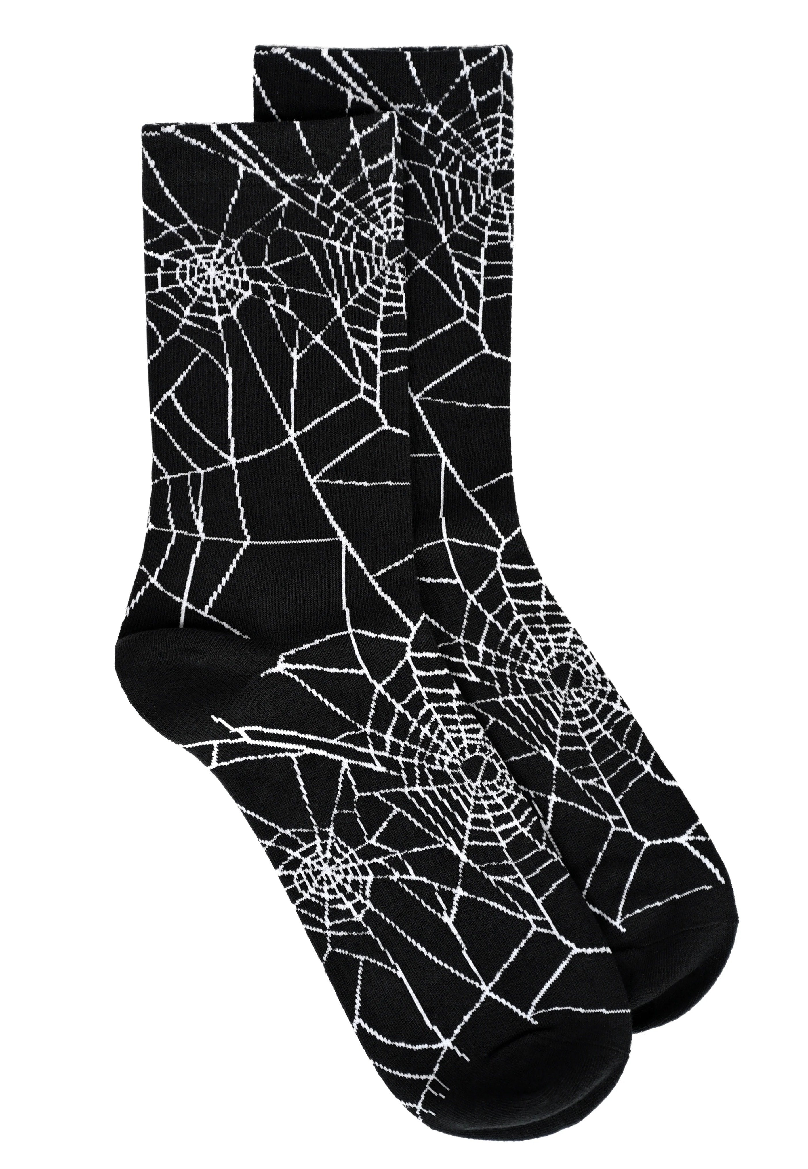 Foxblood - Cobweb Black - Socks