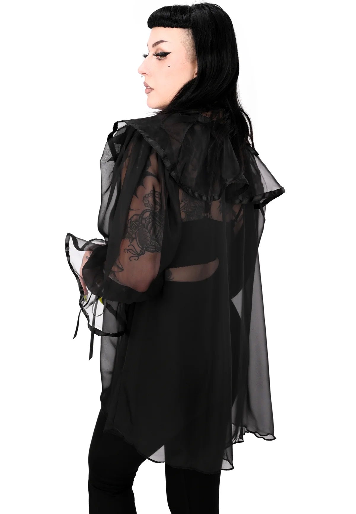 Foxblood - Marcellia Tunic Black - Blouse | Women-Image