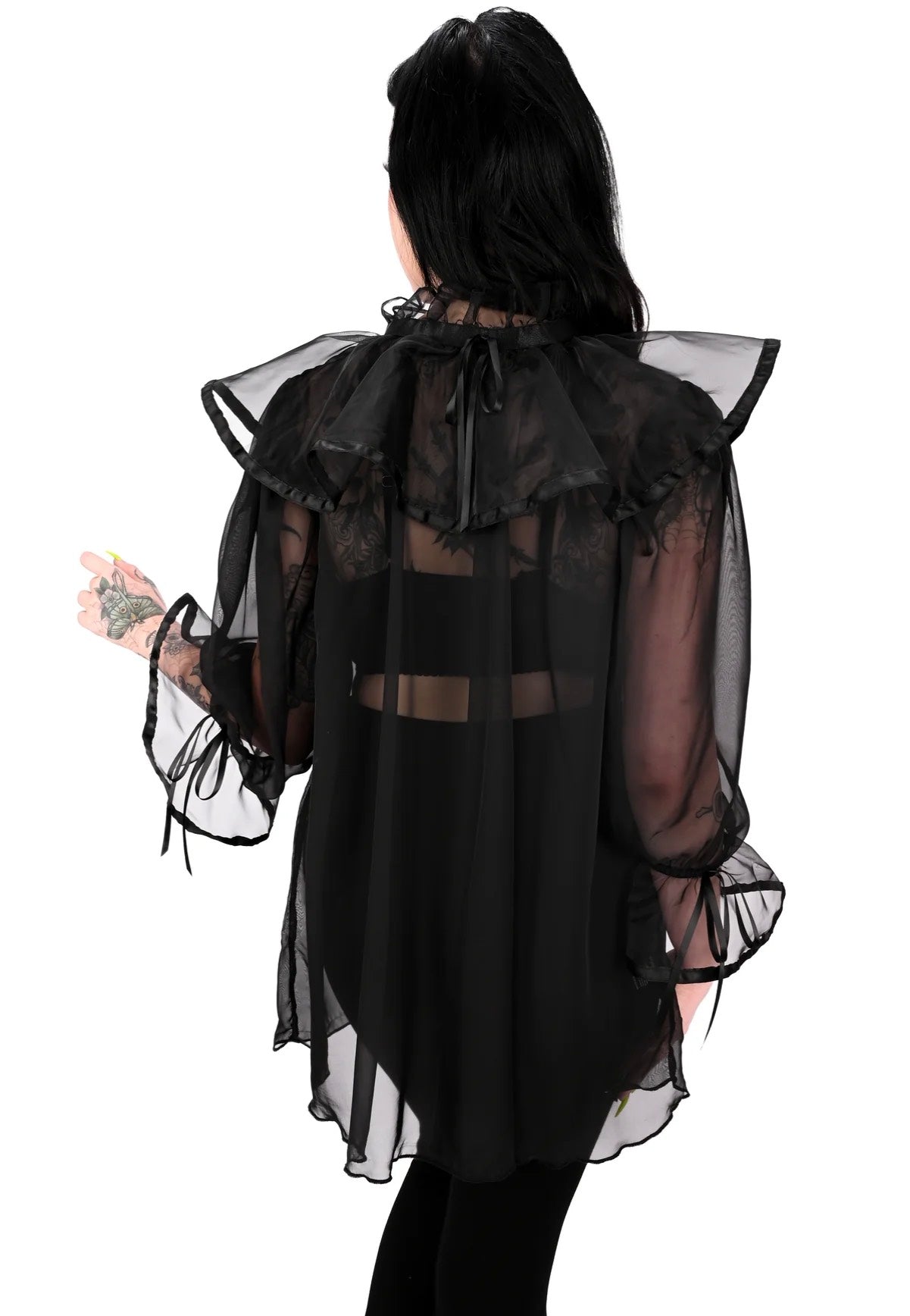 Foxblood - Marcellia Tunic Black - Blouse | Women-Image