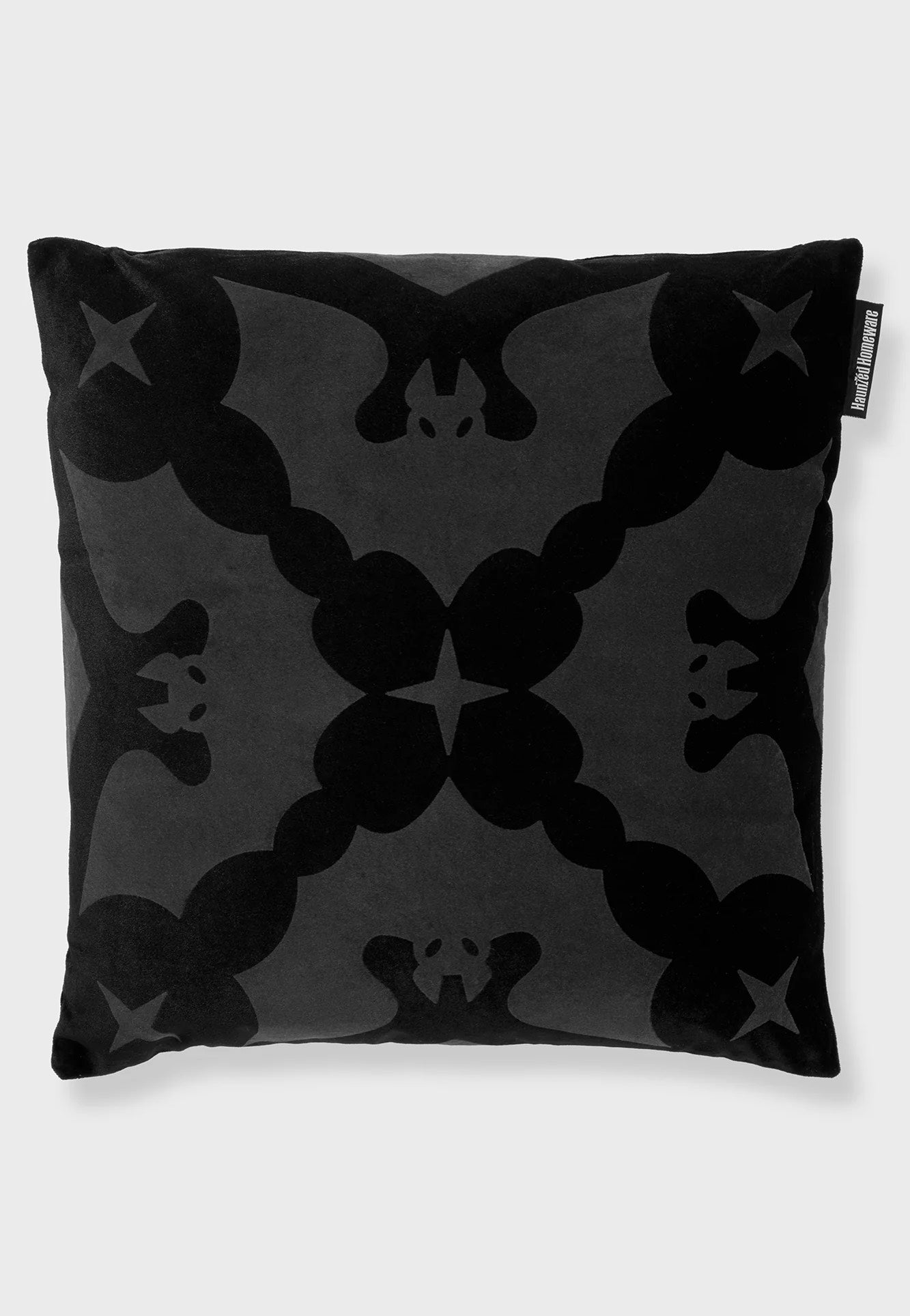 Killstar - Dusk Velvet Flocked - Pillow | Neutral-Image