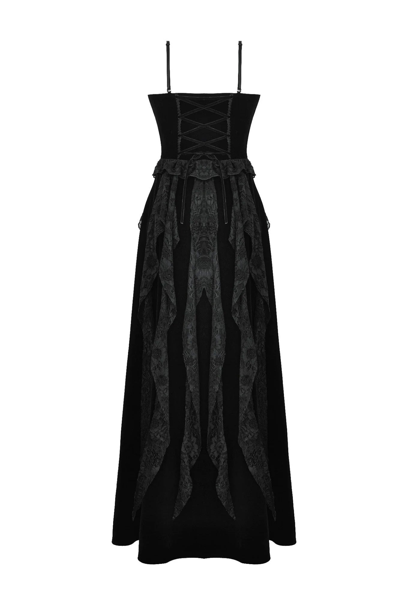 Dark In Love - Romantic Gothic Sexy Hollow Waist - Dress | Women-Image