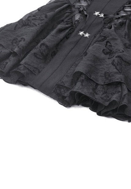 Dark In Love - Gothic Lolita Butterfly Big Sleeves - Dress | Women-Image