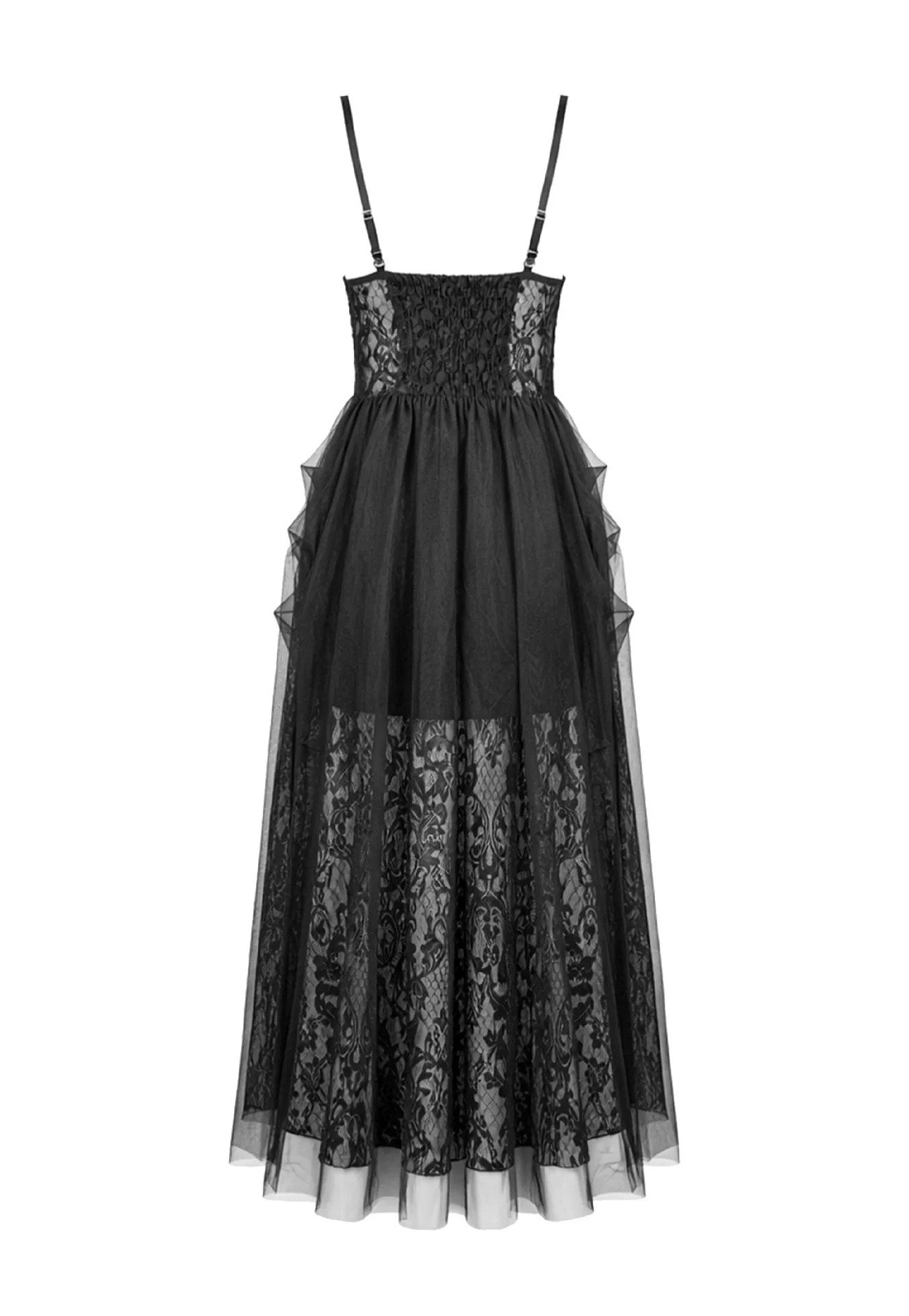 Dark In Love Dark Rite Gothic Lace Long Vestido