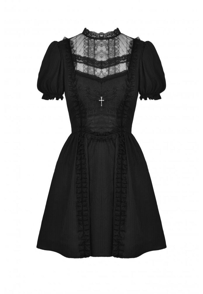 Dark In Love - Gothic Lolita Tulle Chest Doll - Dress | Women-Image