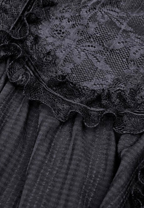 Dark In Love - Gothic Lolita Tulle Chest Doll - Dress | Women-Image