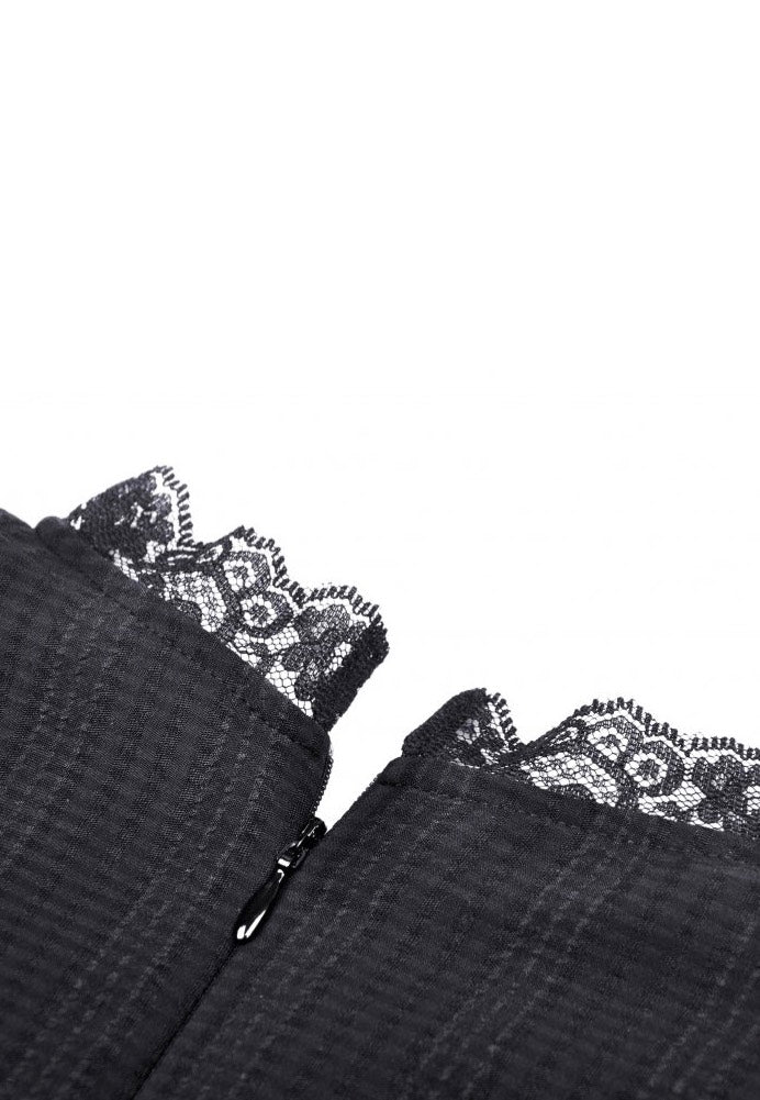 Dark In Love - Gothic Lolita Tulle Chest Doll - Dress | Women-Image