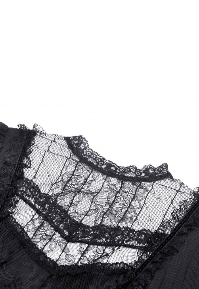 Dark In Love - Gothic Lolita Tulle Chest Doll - Dress | Women-Image