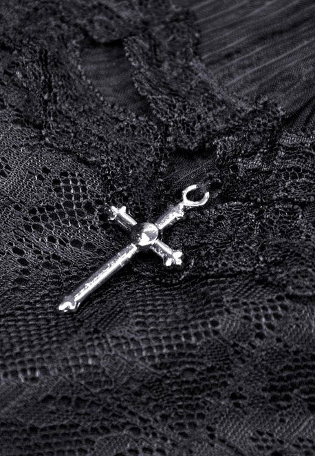 Dark In Love - Gothic Lolita Tulle Chest Doll - Dress | Women-Image