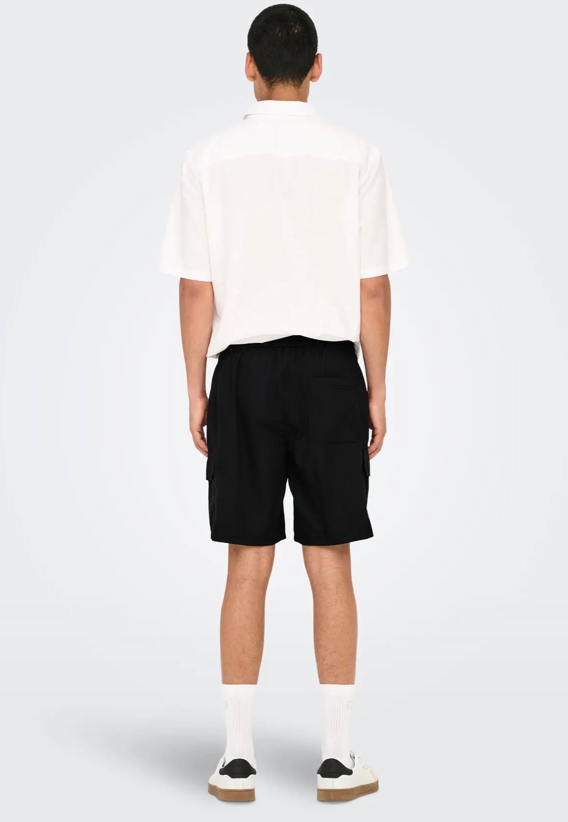 Only & Sons - Kal Cargo 0287 CS Black - Shorts | Men-Image