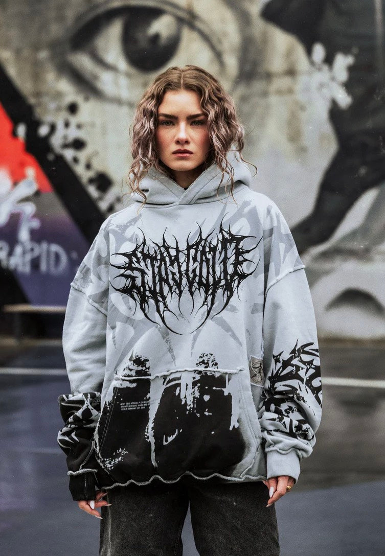 Stay Cold Apparel - Earthworn Heavy Oversized Blue - Hoodie