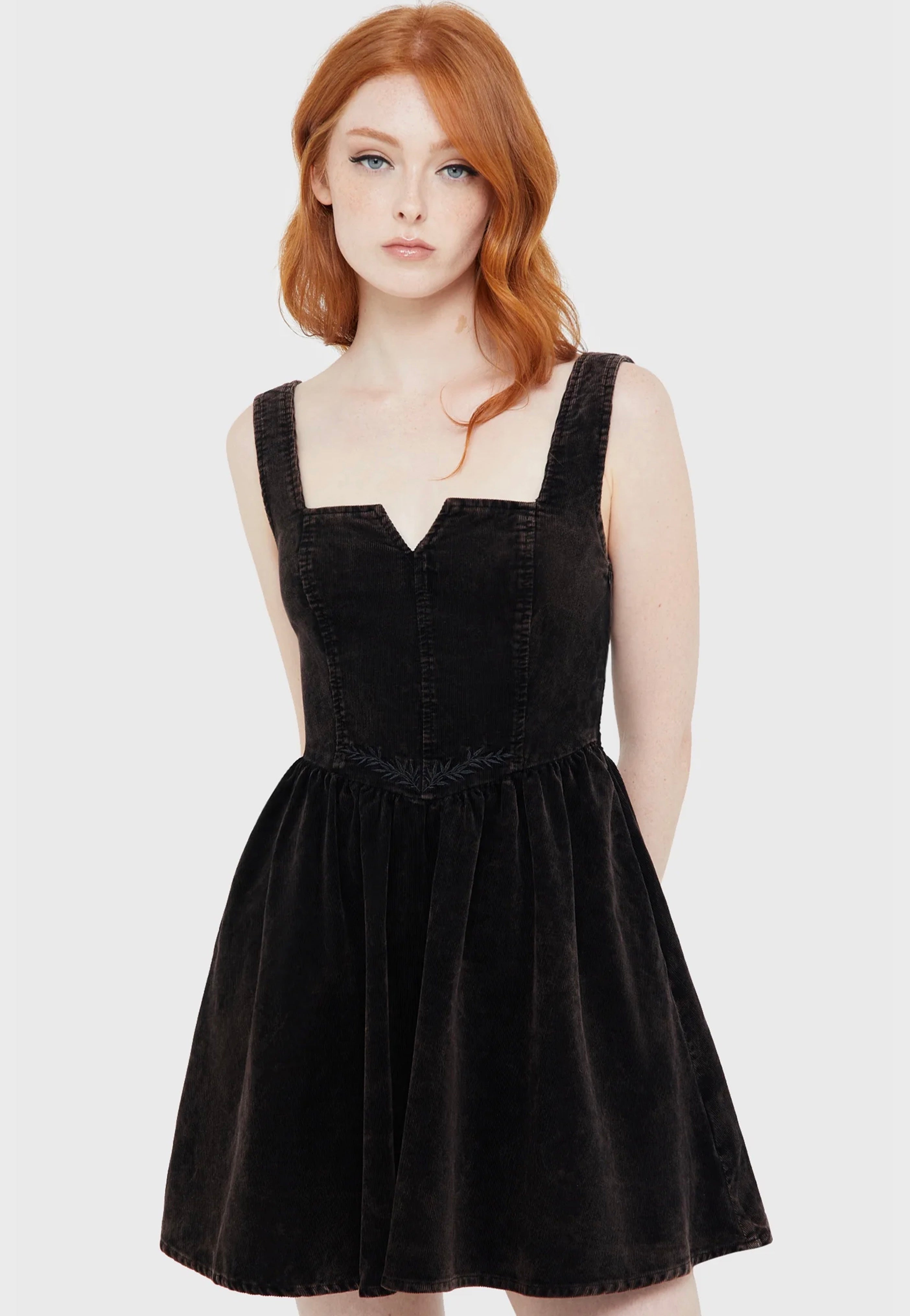 Killstar - Elderroot Mini Brown - Dress | Women-Image