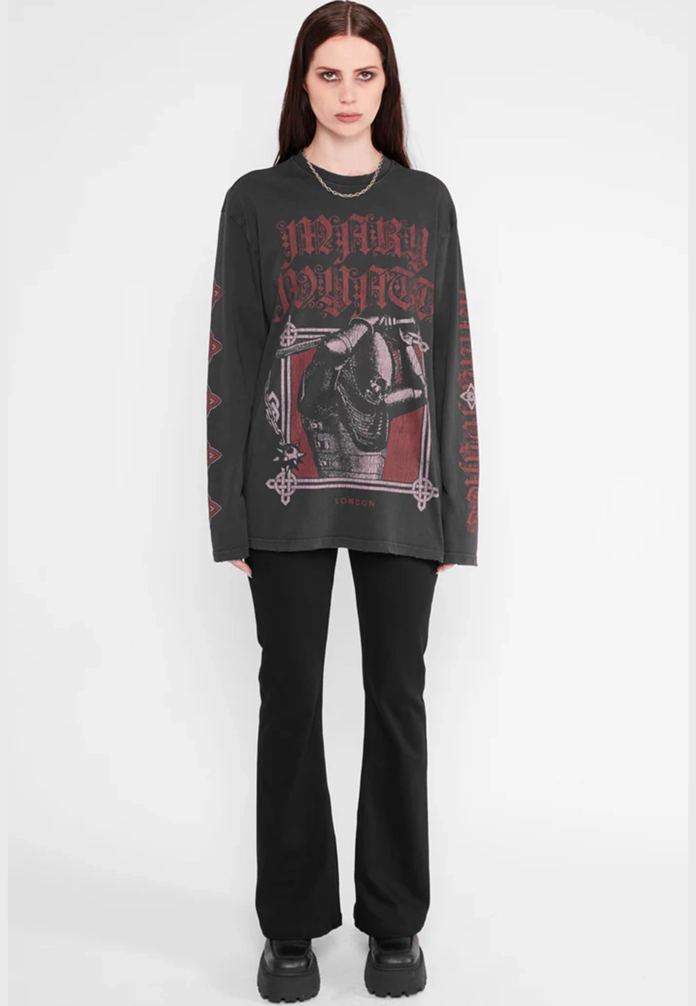 Mary Wyatt - Emperor Oversized Black - Longsleeve | Men-Image