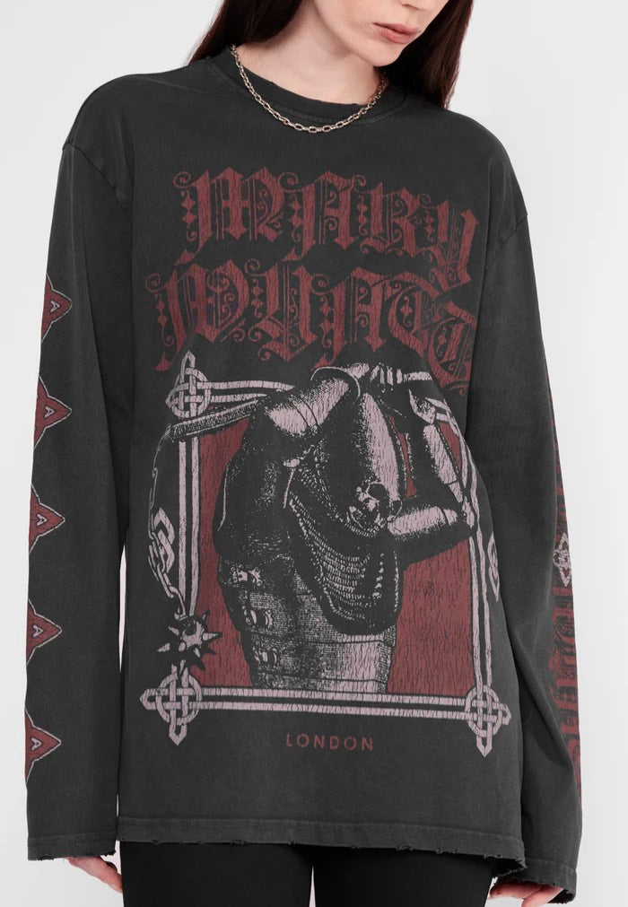 Mary Wyatt - Emperor Oversized Black - Longsleeve | Men-Image