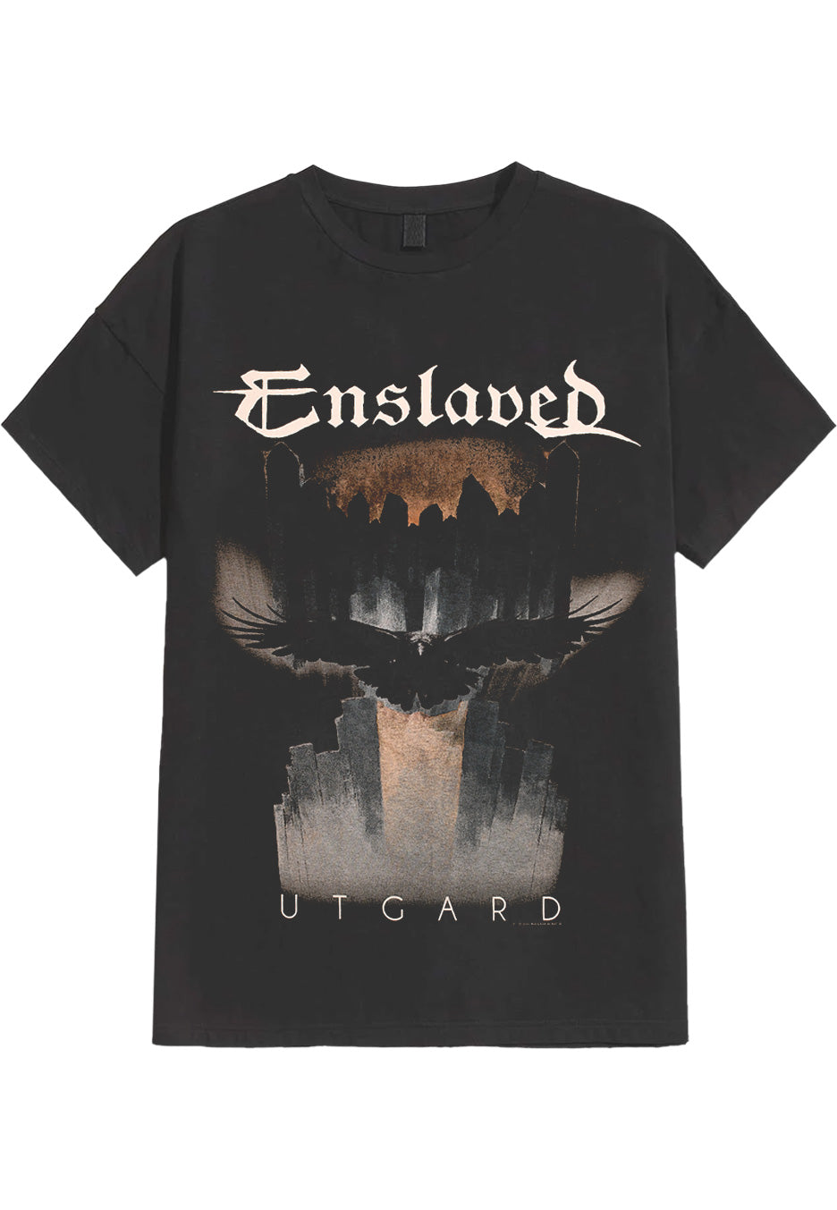 Enslaved Utgard Raven Camiseta