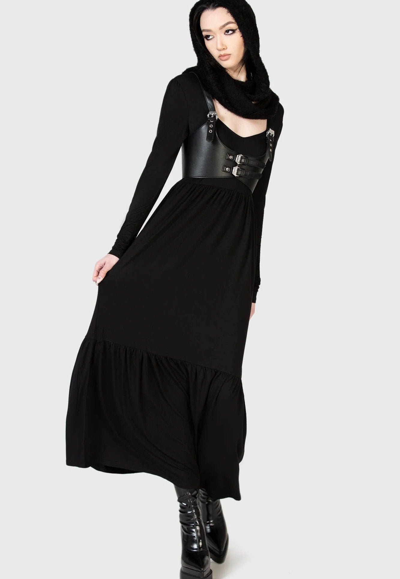Killstar - Eris Maxi Black - Dress