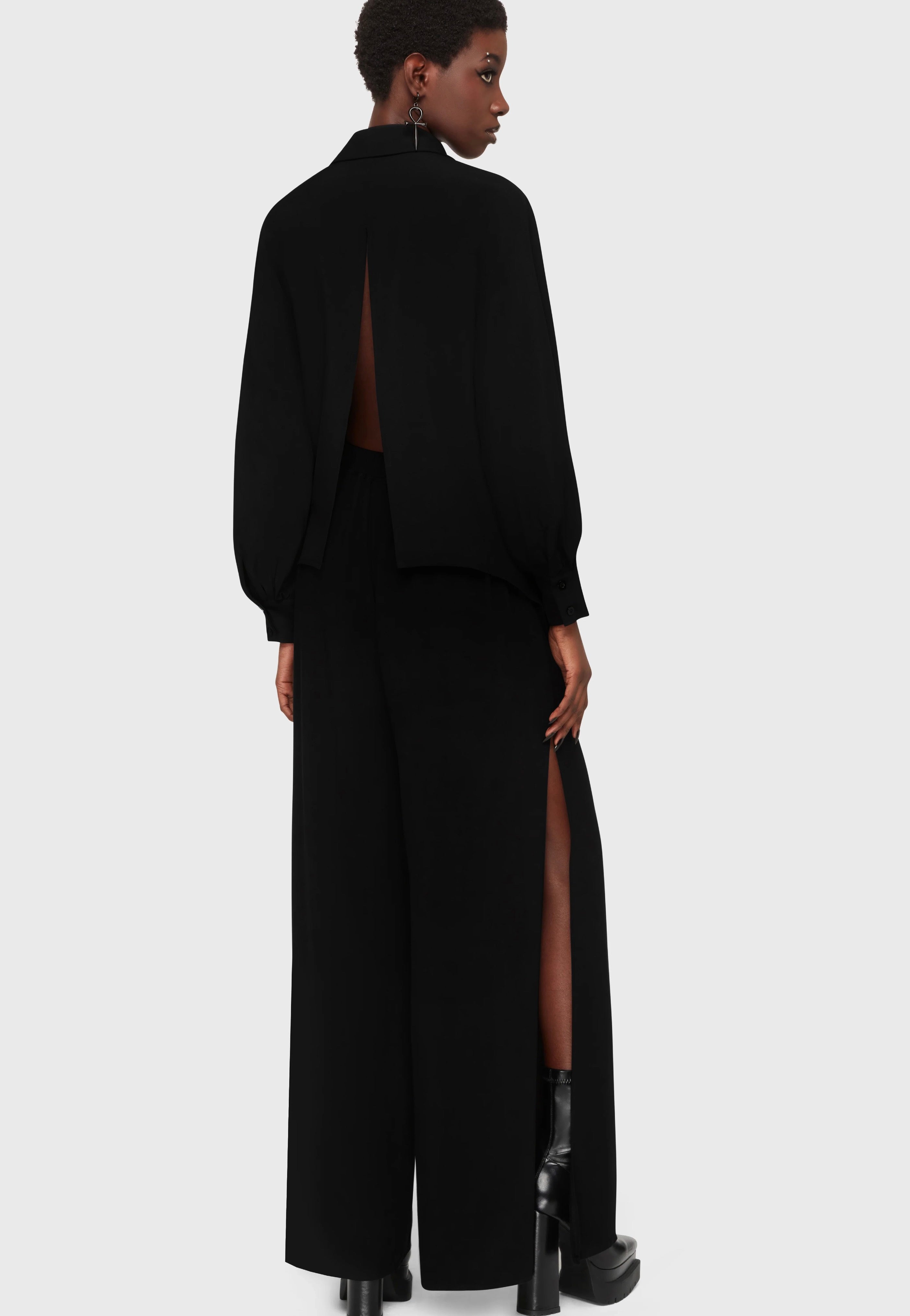 Killstar x Kihilist - Eriska Black - Shirt | Women-Image