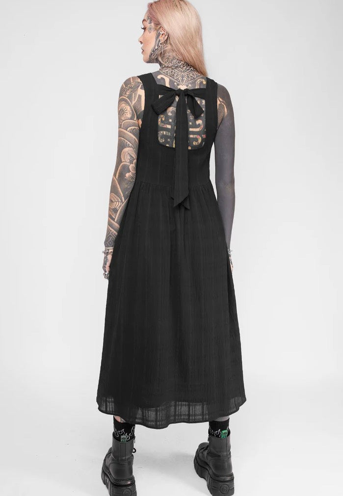 Mary Wyatt - Esme Smock Black - Dress | Women-Image