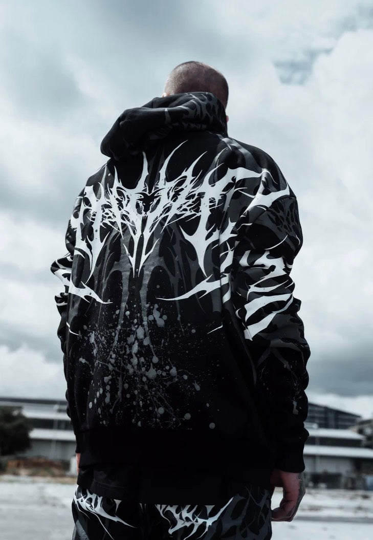 Stay Cold Apparel - Eternal Conquest Black/White - Hoodie | Men-Image