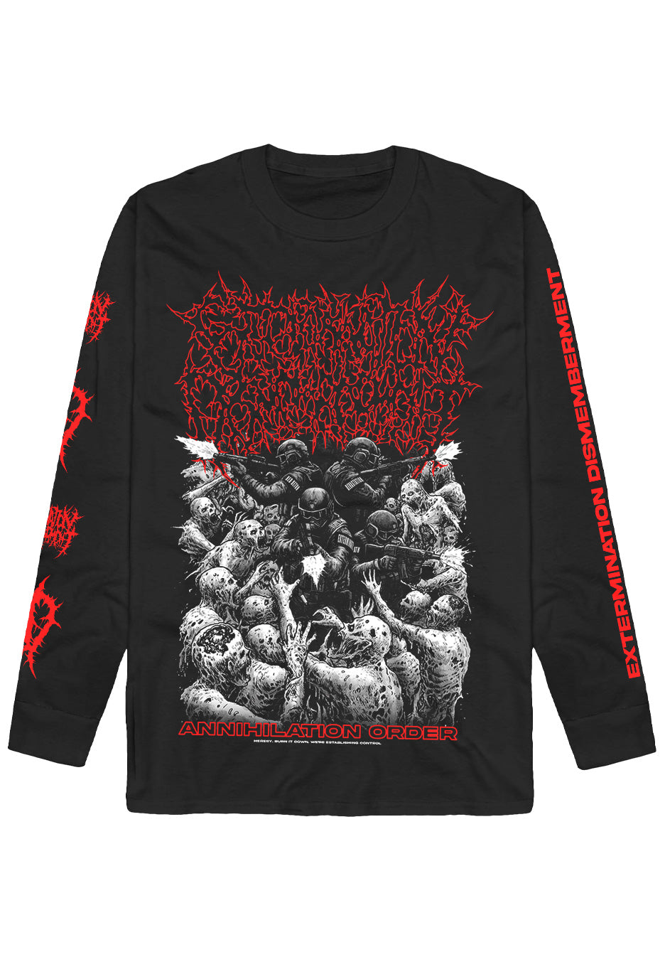 Extermination Dismemberment Annihilation Order Manga larga