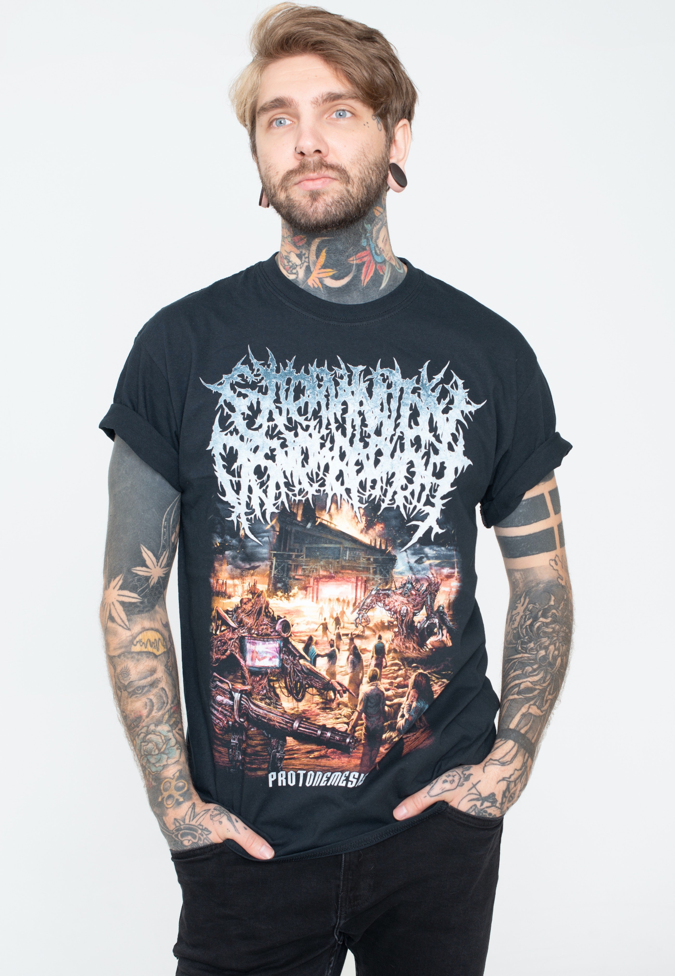 「SECT OF EXECRATION」スラミング・デス Extermination Dismemberment - Pest Control - T-Shirt | Nuclear Blast