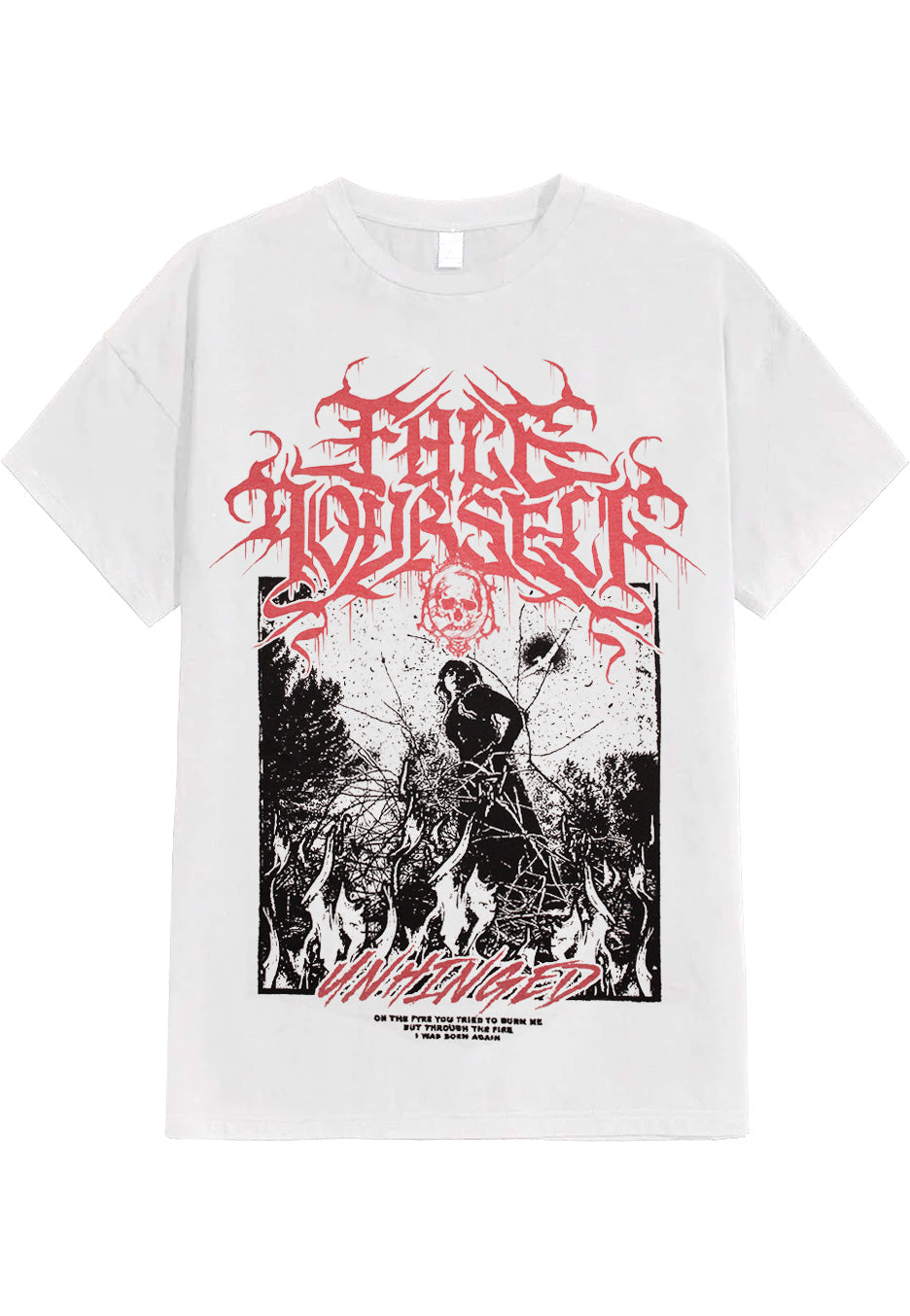 Face Yourself - Unhinged White - T-Shirt | Neutral-Image