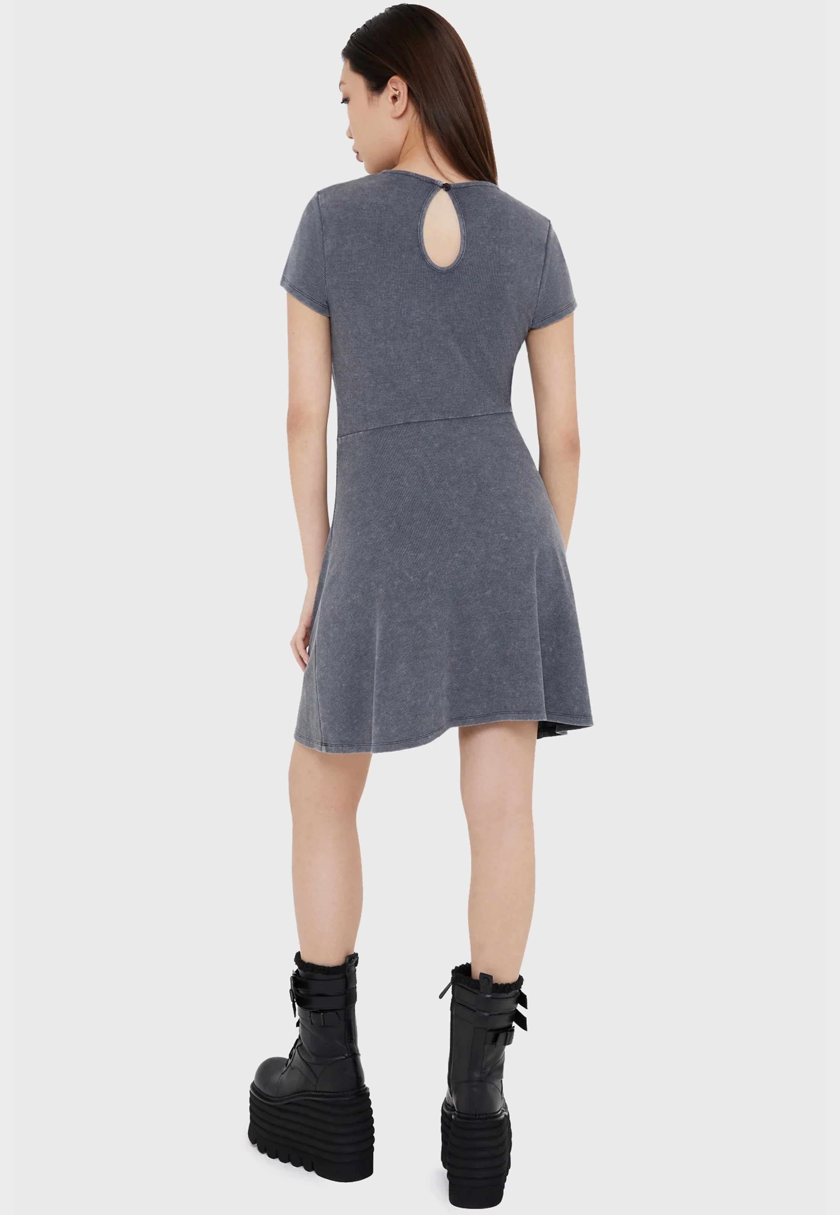 Killstar x Kihilist - Fallen Vault Black - Dress | Women-Image