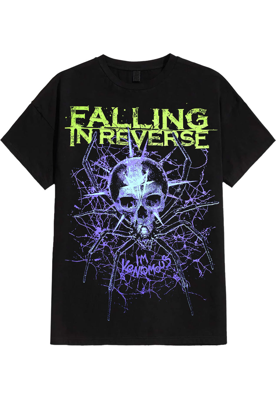 Falling in Reverse CD+シャツ【XL】　※日本未発売 Falling In Reverse - Spider - T-Shirt | Nuclear Blast