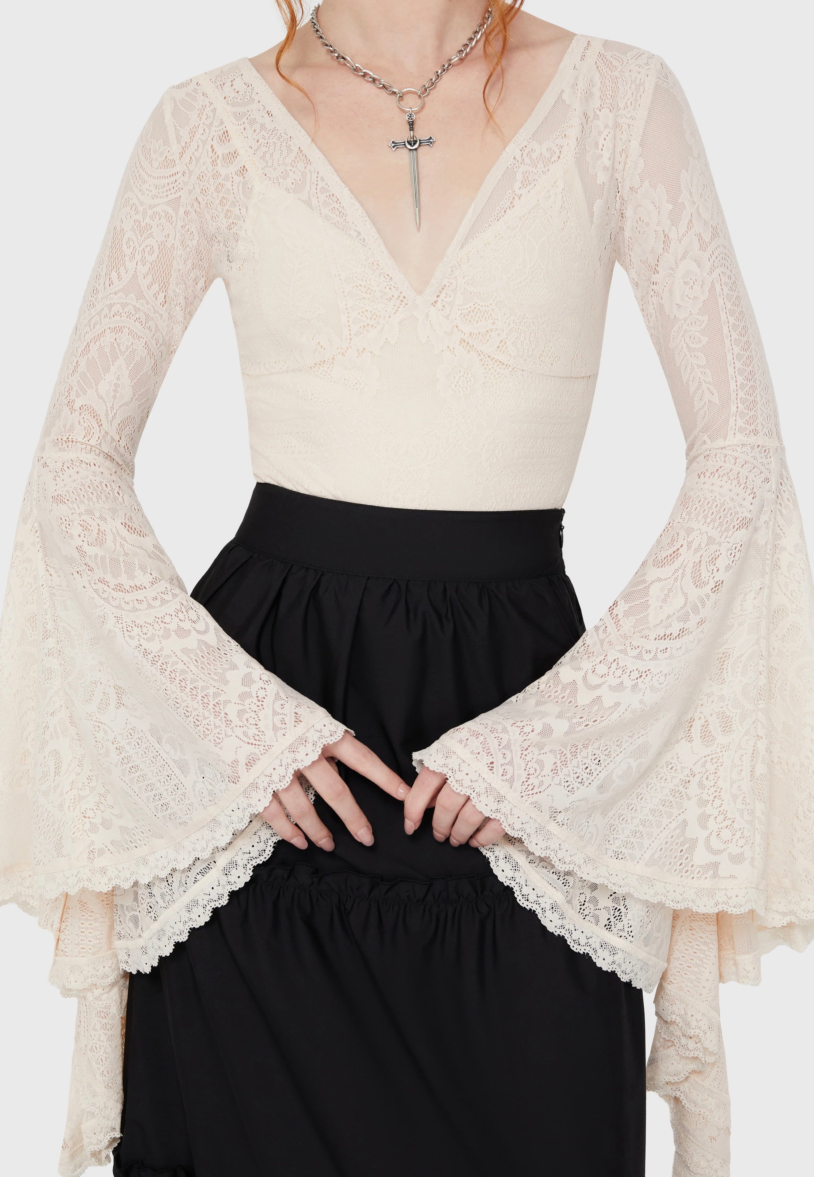 Killstar - Fatal Attraction Ivory - Body | Women-Image