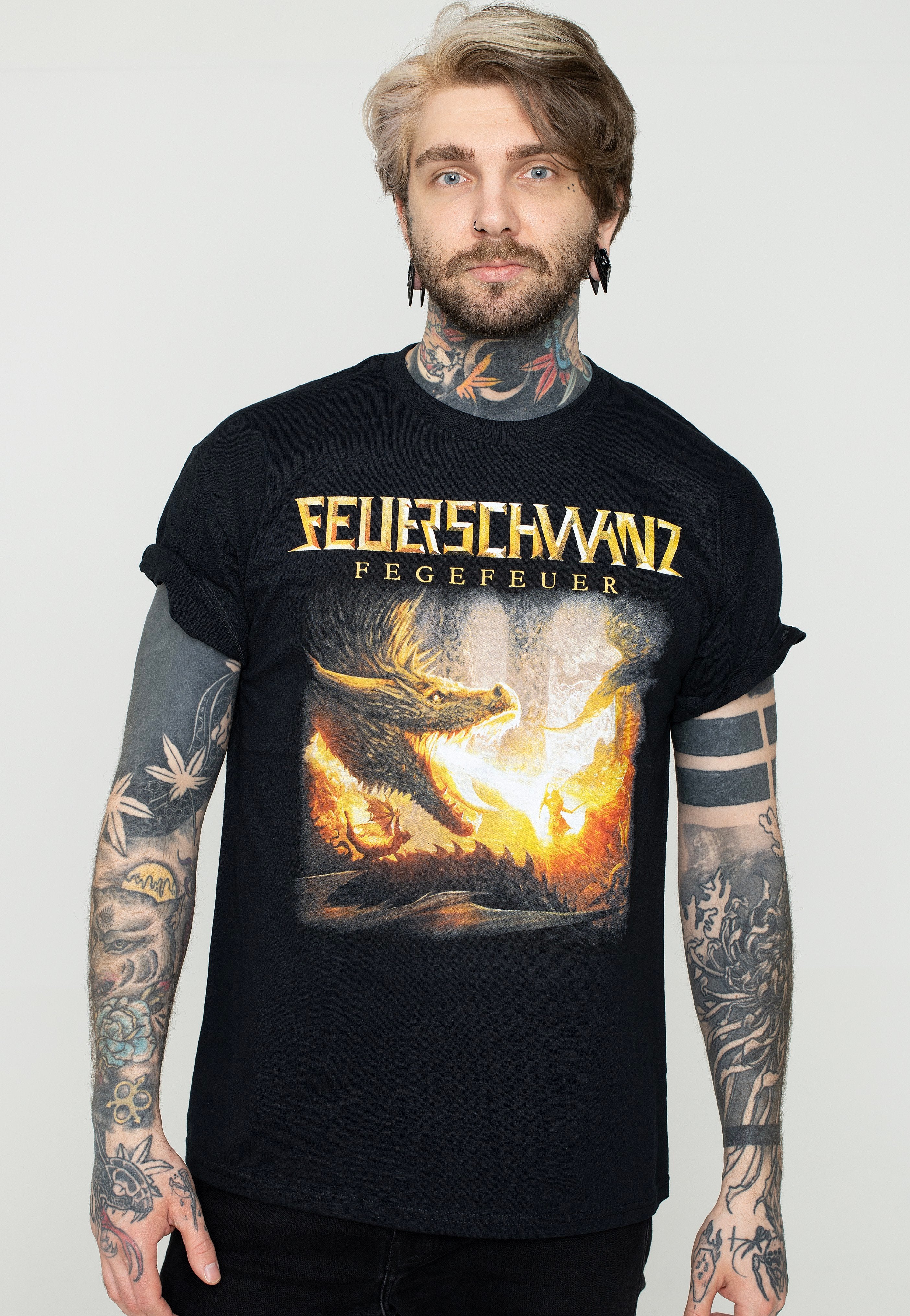 Feuerschwanz - Fegefeuer - T-Shirt