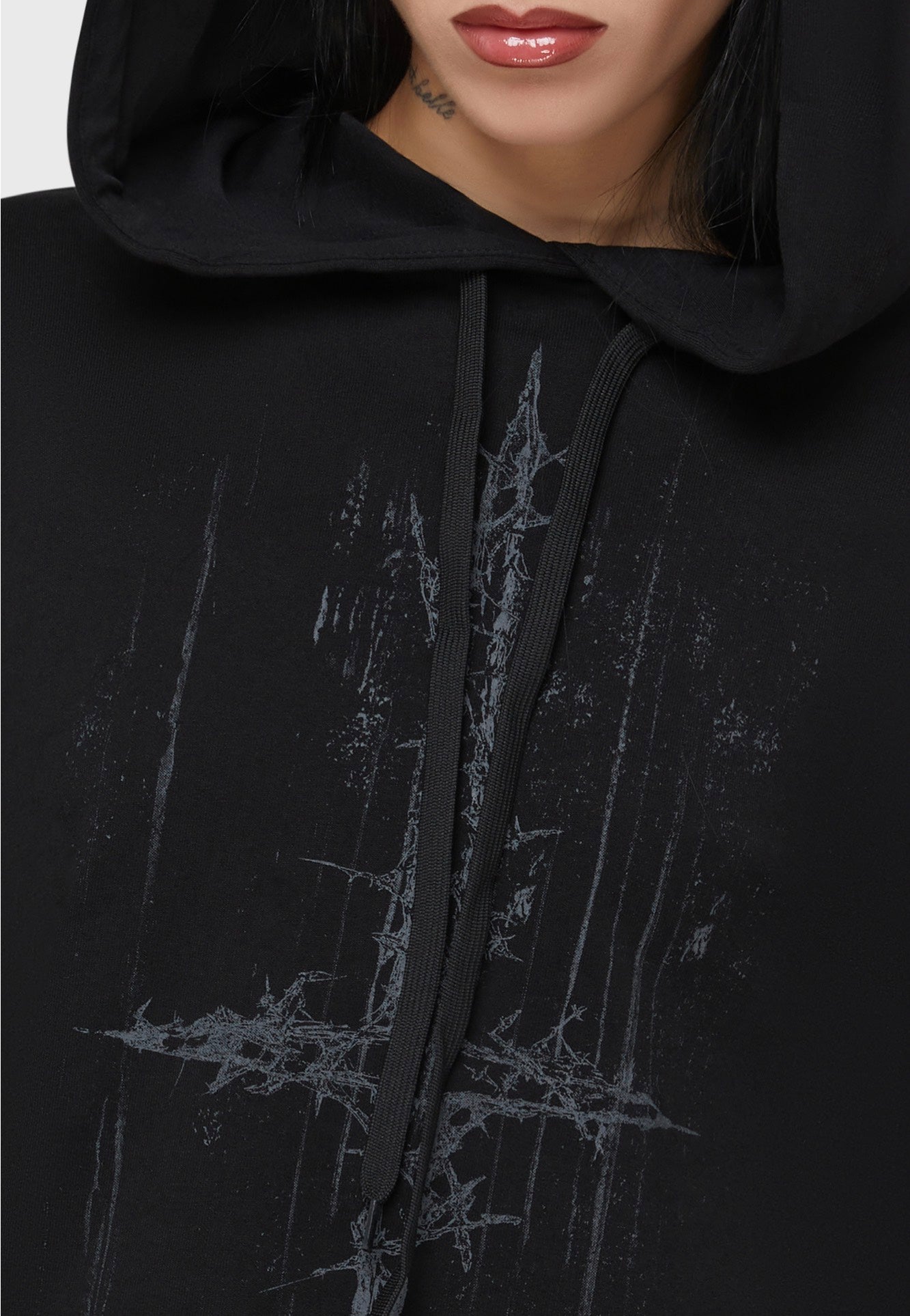 Killstar x Motionless In White - Final Dictvm Black - Hoodie | Women-Image
