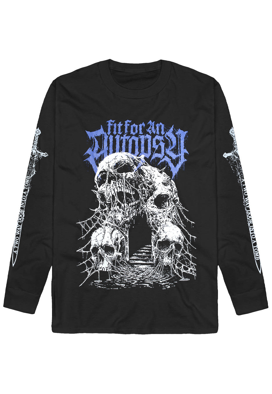 Fit For An Autopsy - Door Into A Tomb - Longsleeve | Neutral-Image